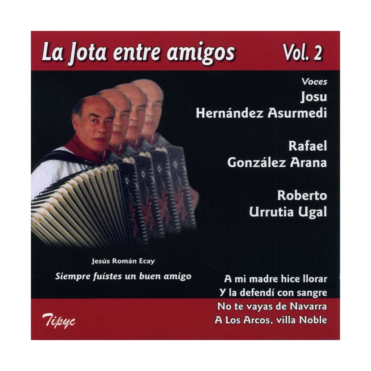 Imagen 0 de La jota entre amigos, Vol. 2 (CD)