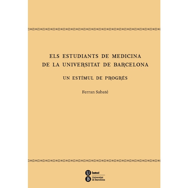 Imagem 0 de Els estudiants de medicina de la universitat de barcelona: Un estímul de progrés(Tapa blanda)
