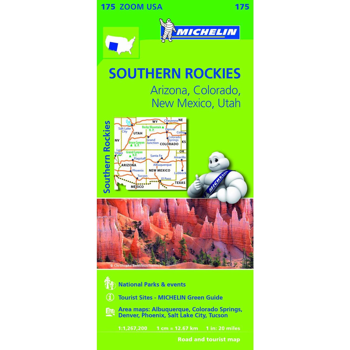 Imagem 0 de Mapa Zoom Usa Southern Rockies