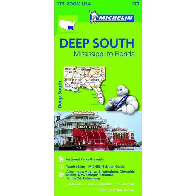 Imagem 0 de Mapa Zoom Usa Deep South