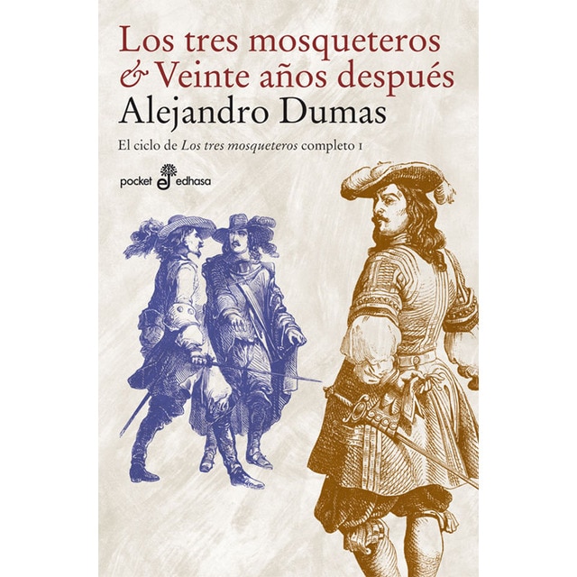 Imagem 0 de Los tres mosqueteros & Veinte a¤os despu‚s: Ciclo de los tres mosqueteros (Bolso) (Capa mole)