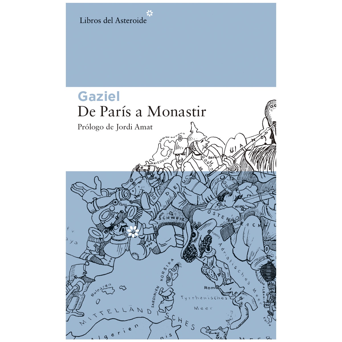 De París a Monastir (Capa mole com abas) 1