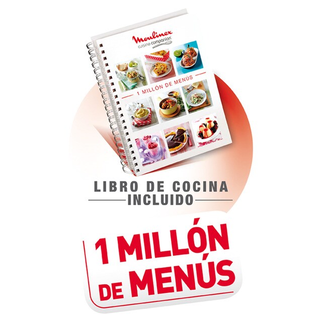 Robot de cocina Moulinex Cuisine Companion con 6 programas MOULINEX CUISINE COMPANION HF800A10