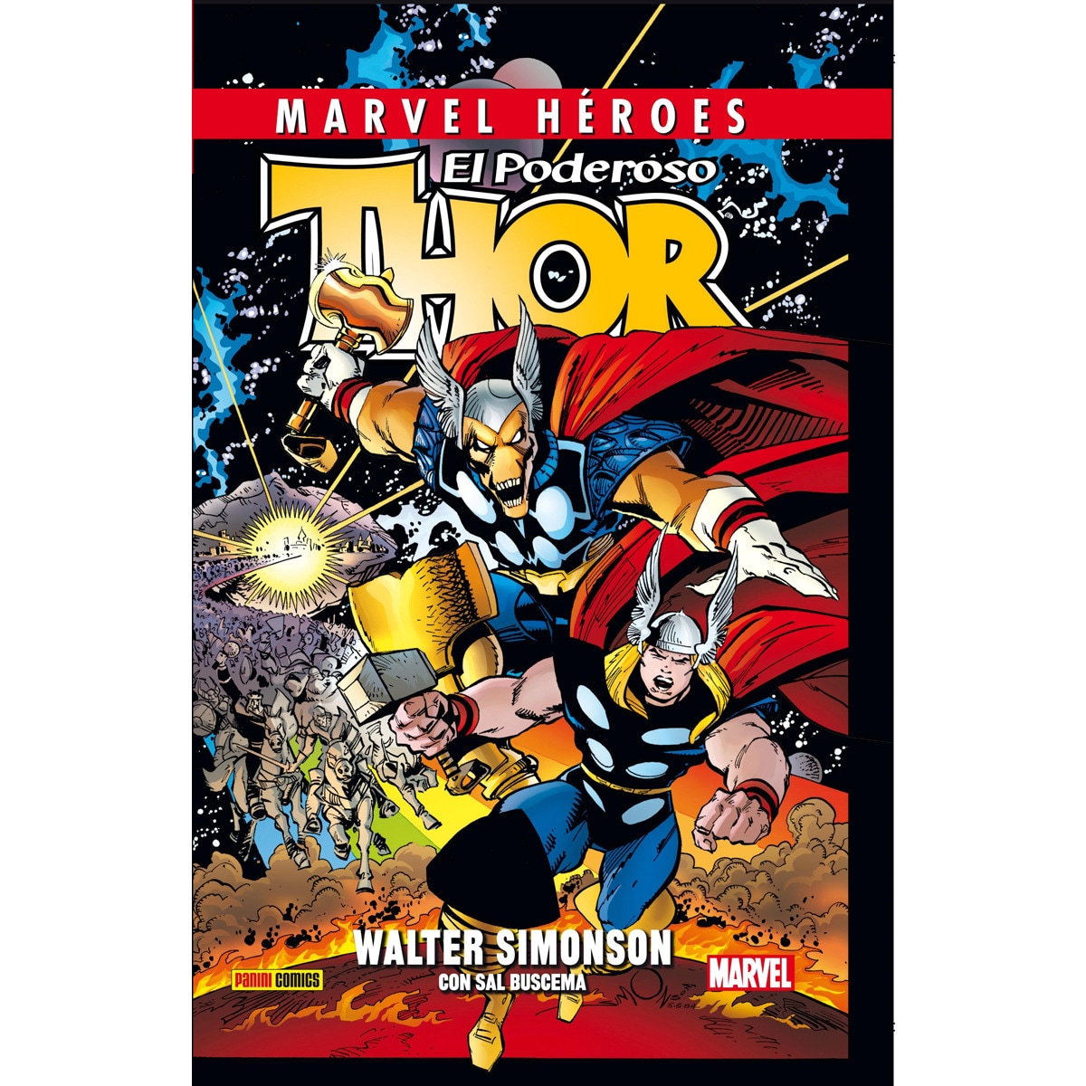 Marvel héroes. el poderoso thor. walter simonson con sal buscema 1 1
