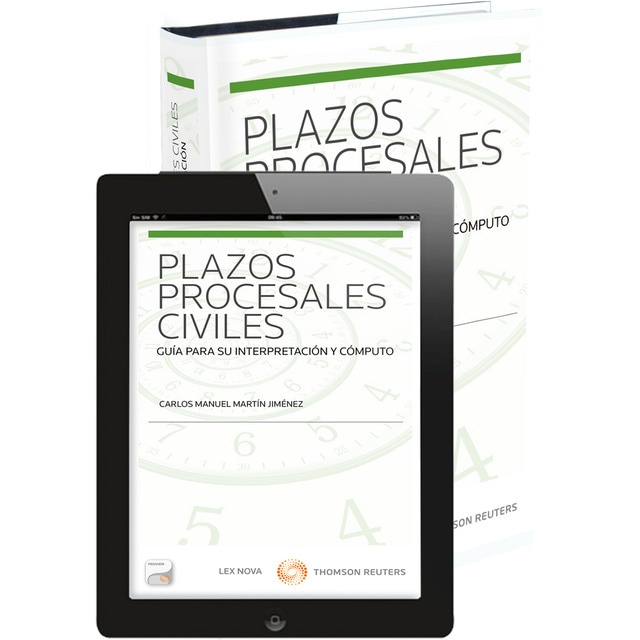 Imagen 0 de Plazos procesales civiles (Papel + e-book)