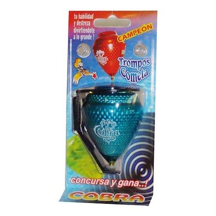 Peonza Turbo Cobra King Turbo Punta Giratoria Peonza King Turbo