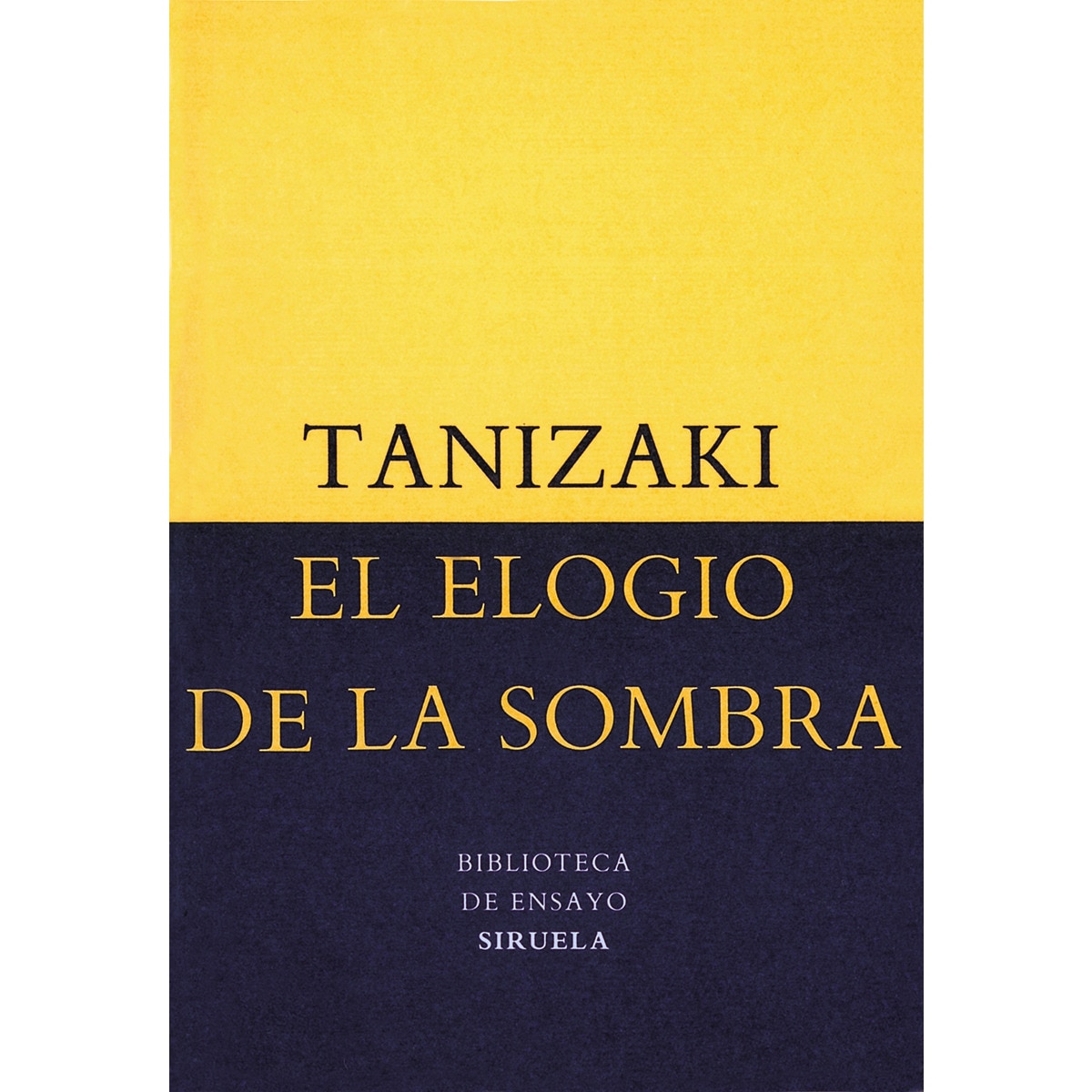 El elogio de la sombra (Capa mole com abas) 1