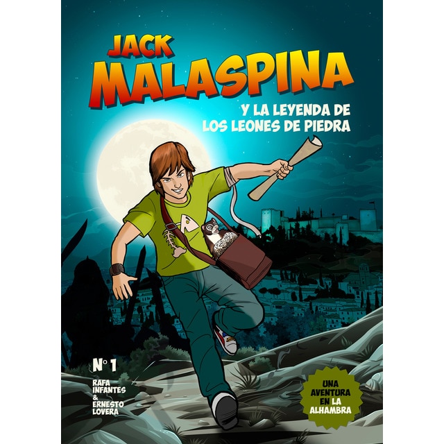 Imagen 0 de Jack Malaspina y la leyenda de los leones de piedra: Una aventura en la Alhambra  (Tapa blanda)