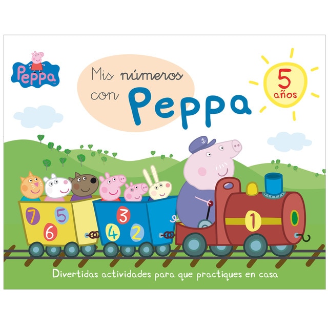 Imagem 0 de Peppa Pig. Primeros aprendizajes - Mis números con Peppa Pig (5 años): Divertidas actividades para que practiques en casa (Capa dura)