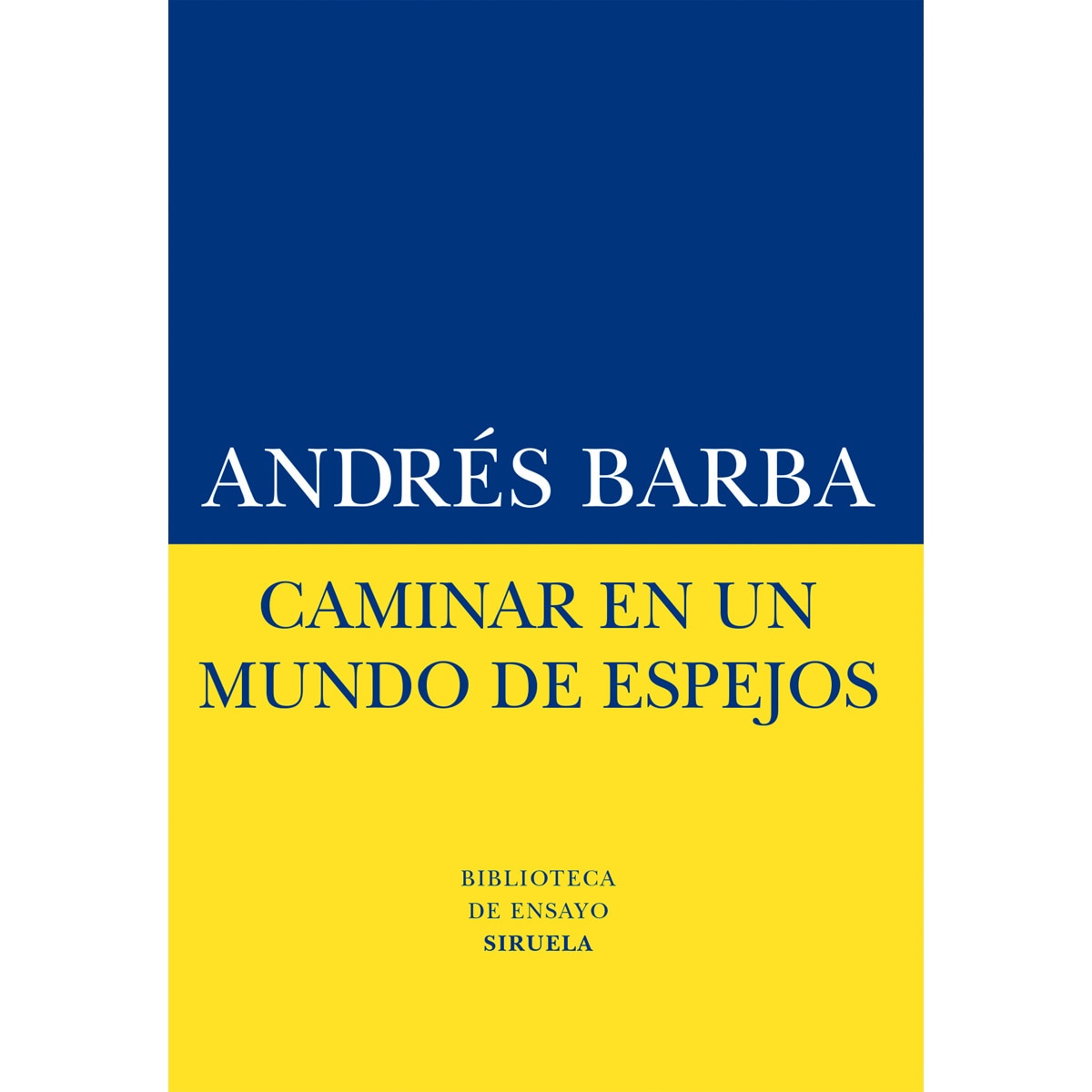 Caminar en un mundo de espejos (Capa mole com abas) 1