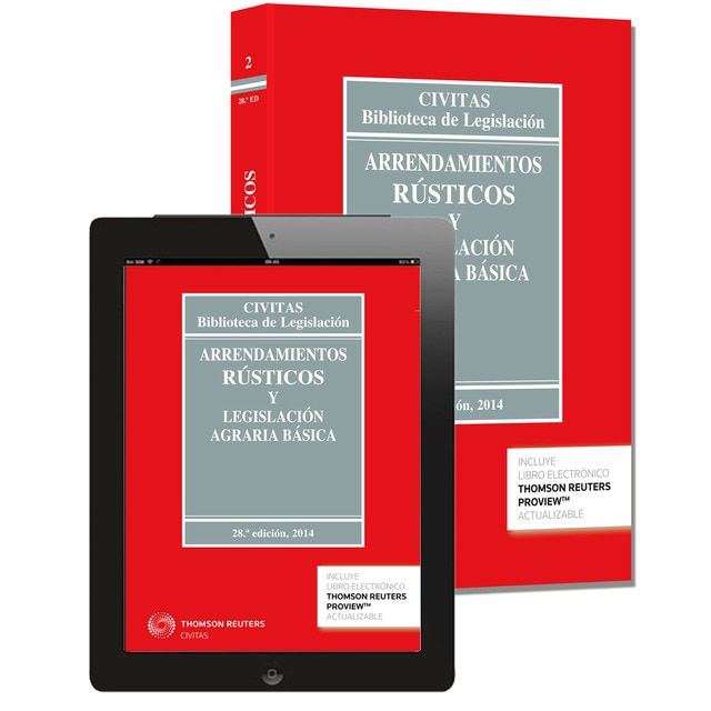 Imagem 0 de Arrendamientos Rústicos y Legislación Agraria Básica (Papel + e-book)