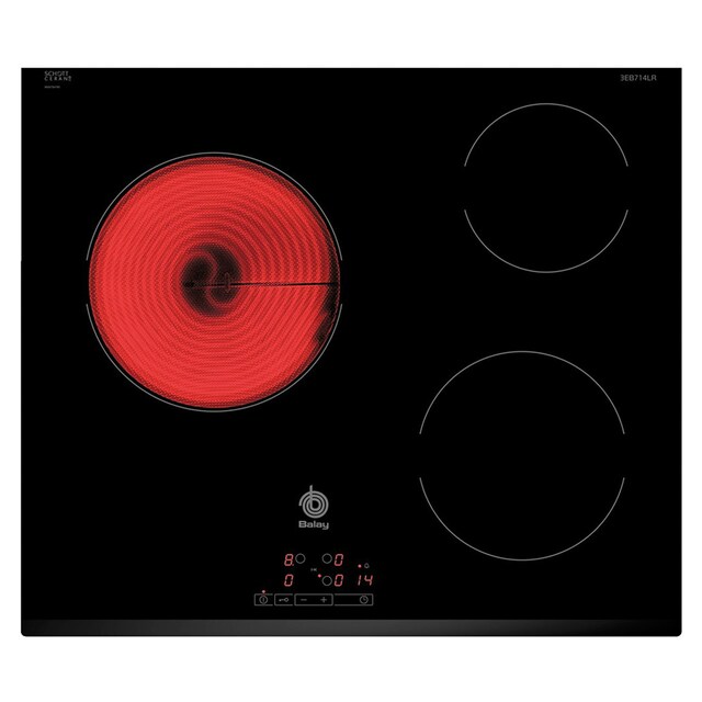 Imagen 0 de Placa vitrocerámica Balay 1 zona semi-gigante de 24 cm - 3EB714LR
