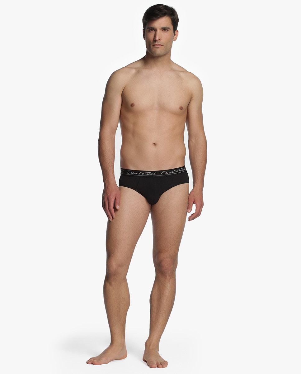 Pack de cuecas de homem Emidio Tucci Preto-3