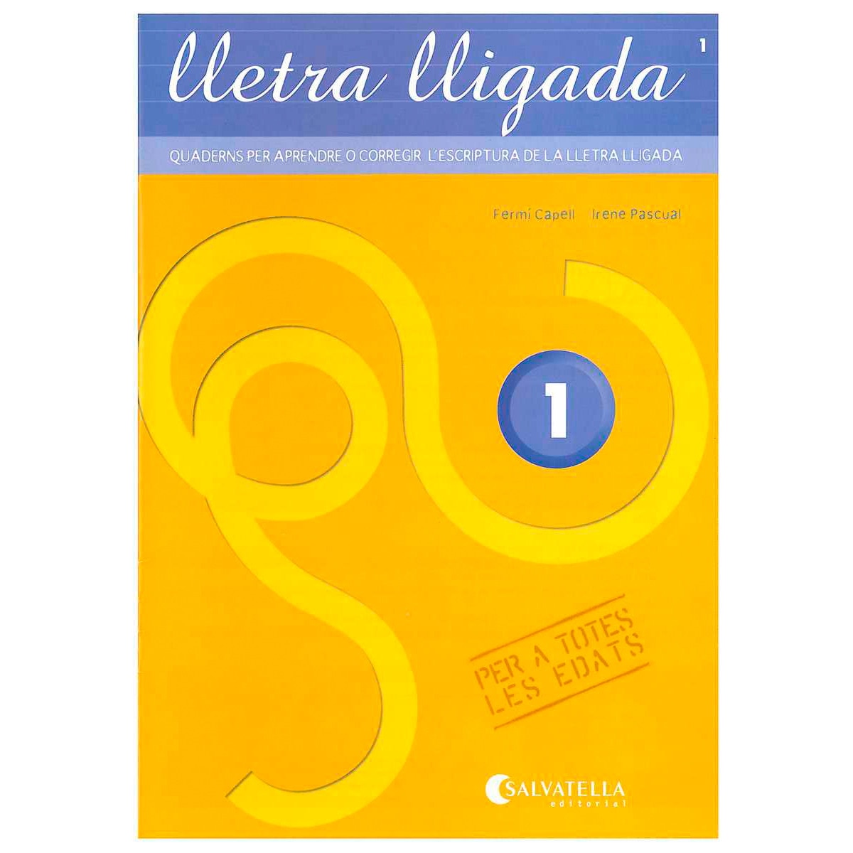 Lletra lligada, 1 Educació Primària (Capa mole) 1