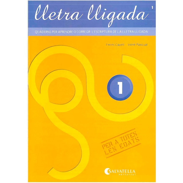 Imagen 0 de Lletra lligada, 1 Educació Primària  (Tapa blanda)