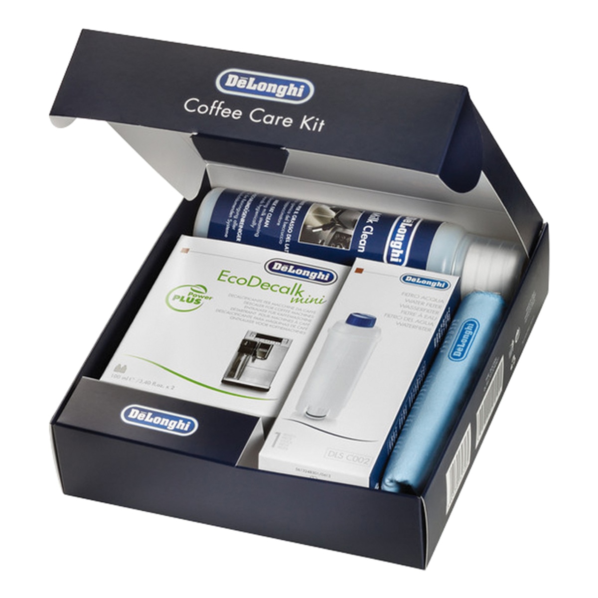 Kit de accesorios De'Longhi Coffee Care para mantenimiento y limpieza cafeteras 2