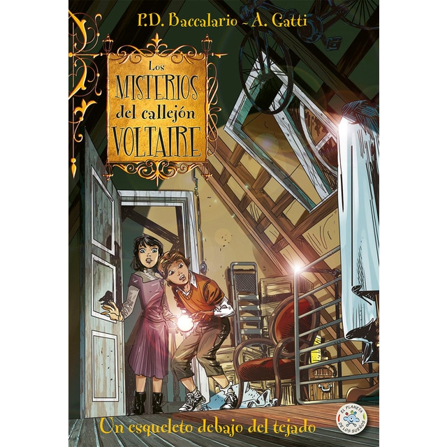 Imagen 0 de Los Misterios del Callejón Voltaire: Un esqueleto en el tejado  (Tapa blanda)