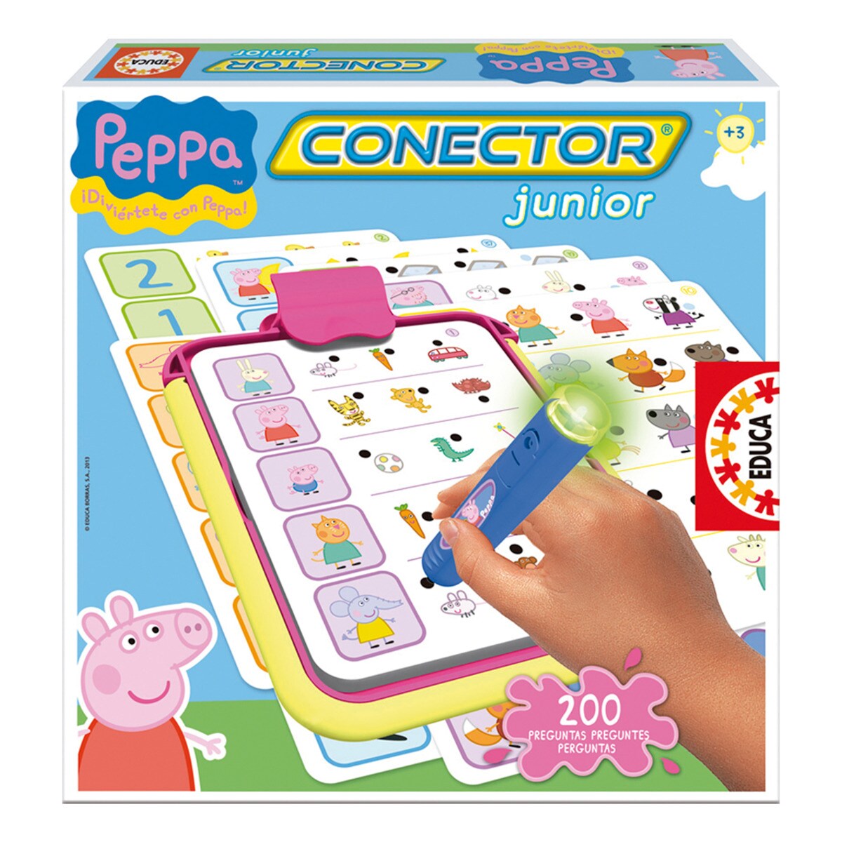 Conector Junior Peppa Pig Educa Borrás 1