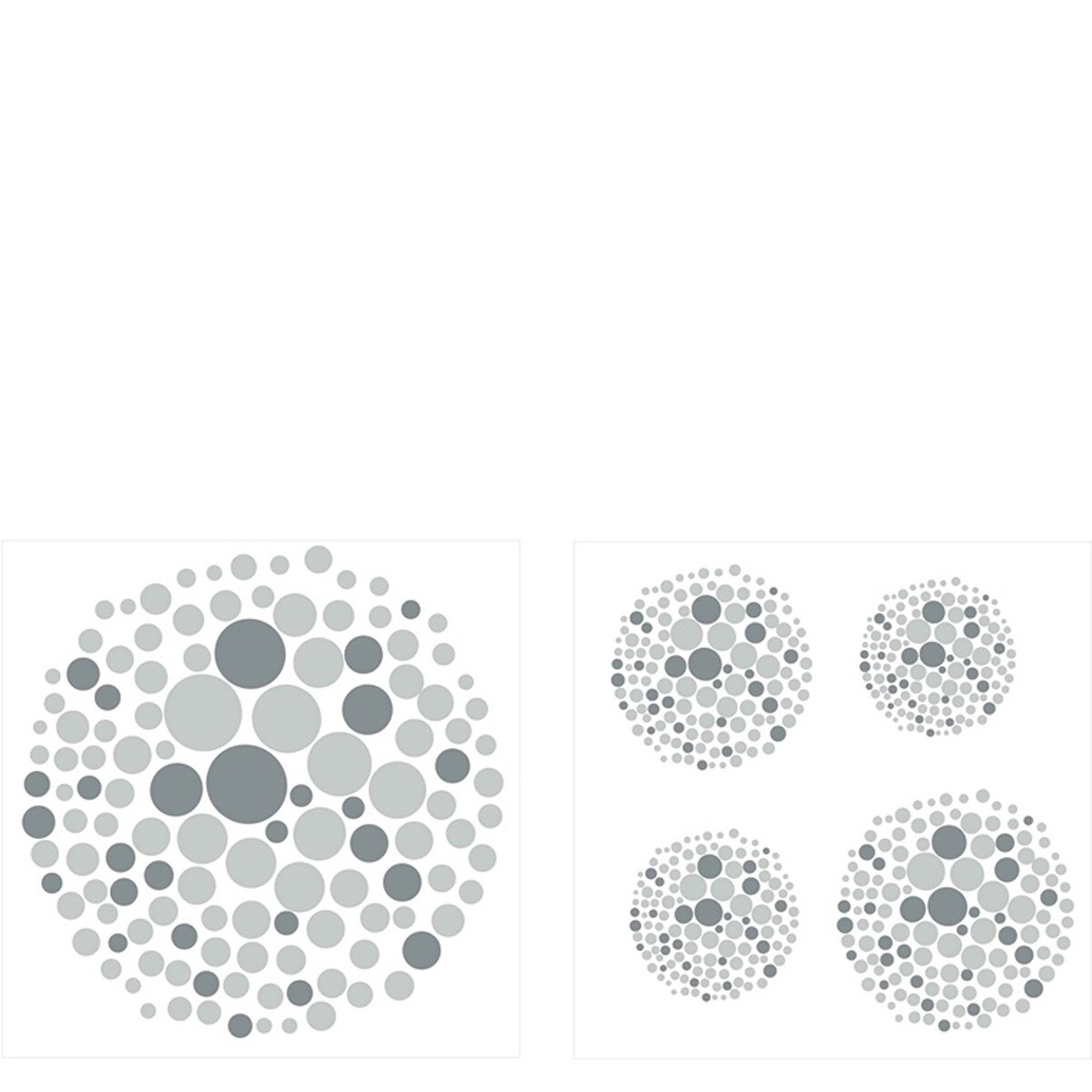 Micuna - Vinilo Decorativo Lunares Gris