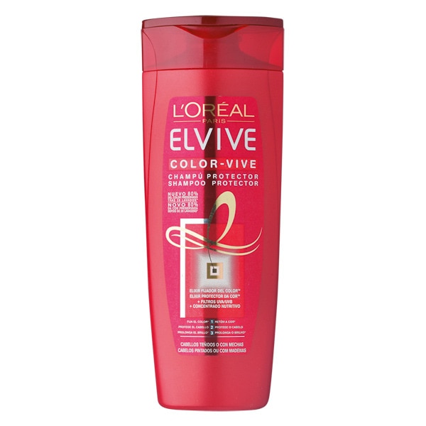 Elvive Color Vive Champô para Cabelos Pintados embalagem 400 ml