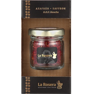 azafrán en hebras DOP Azafrán de La Mancha tarro 1,5 g - La Rosera