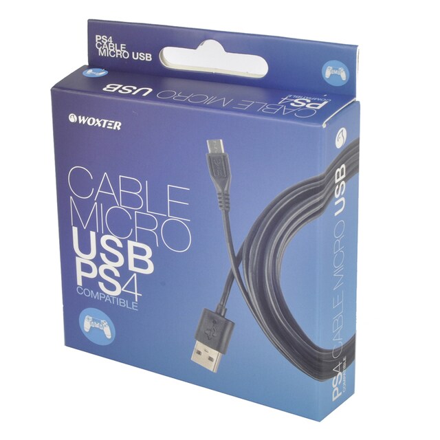 Imagen 0 de Cable micro USB a USB PS4
