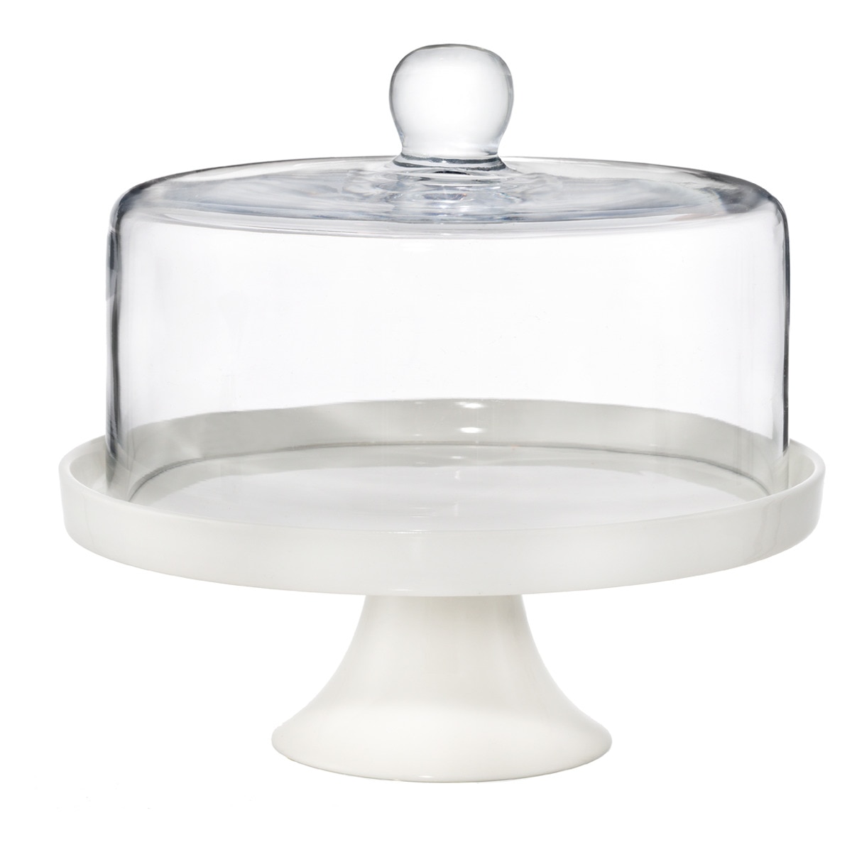 Imagem 0 de Prato de bolo com tampa Borossilicato El Corte Inglés