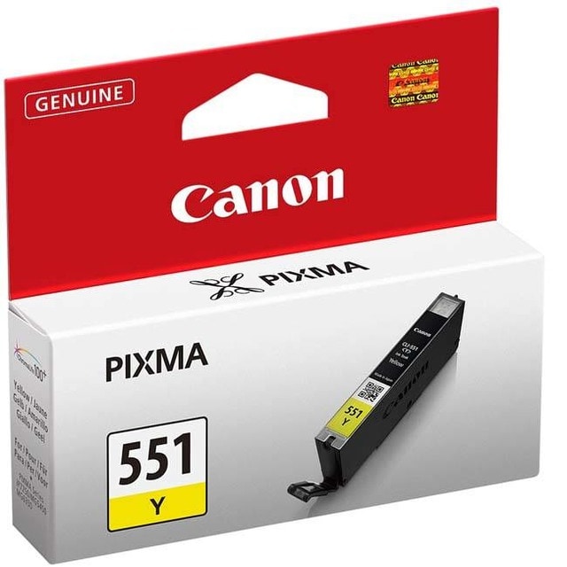 Imagem 0 de Tinteiro Canon CLI-551 (Amarelo)
