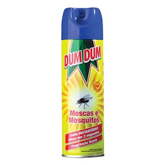 Inseticida Spray Moscas e Mosquitos embalagem embalagem - Dum Dum