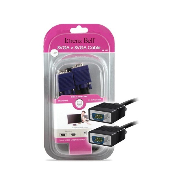 Imagem 0 de Cabo Lorenz Bell VGA a VGA - 1.8m
