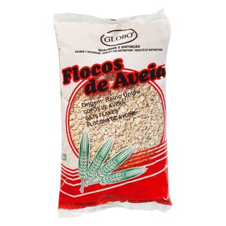 Globo Flocos de Aveia embalagem 400 g