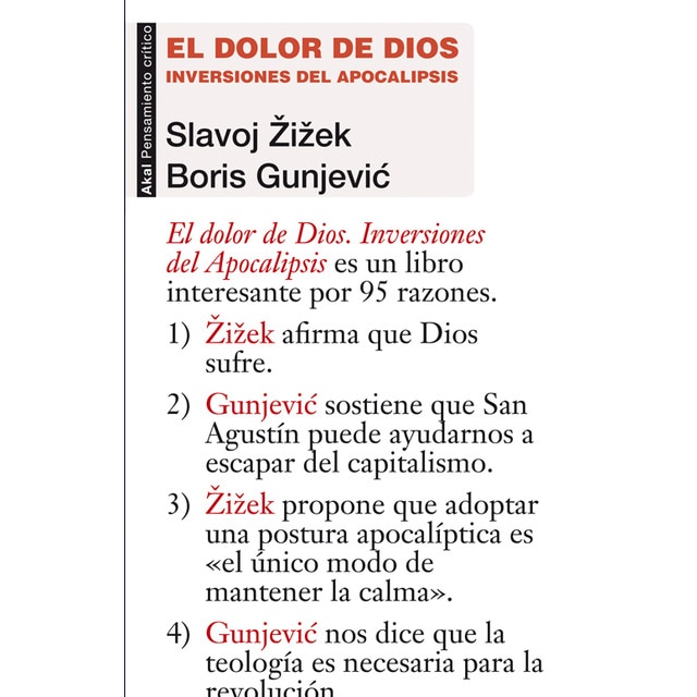 El dolor de Dios: Inversiones del Apocalipsis (Capa mole com abas) 1