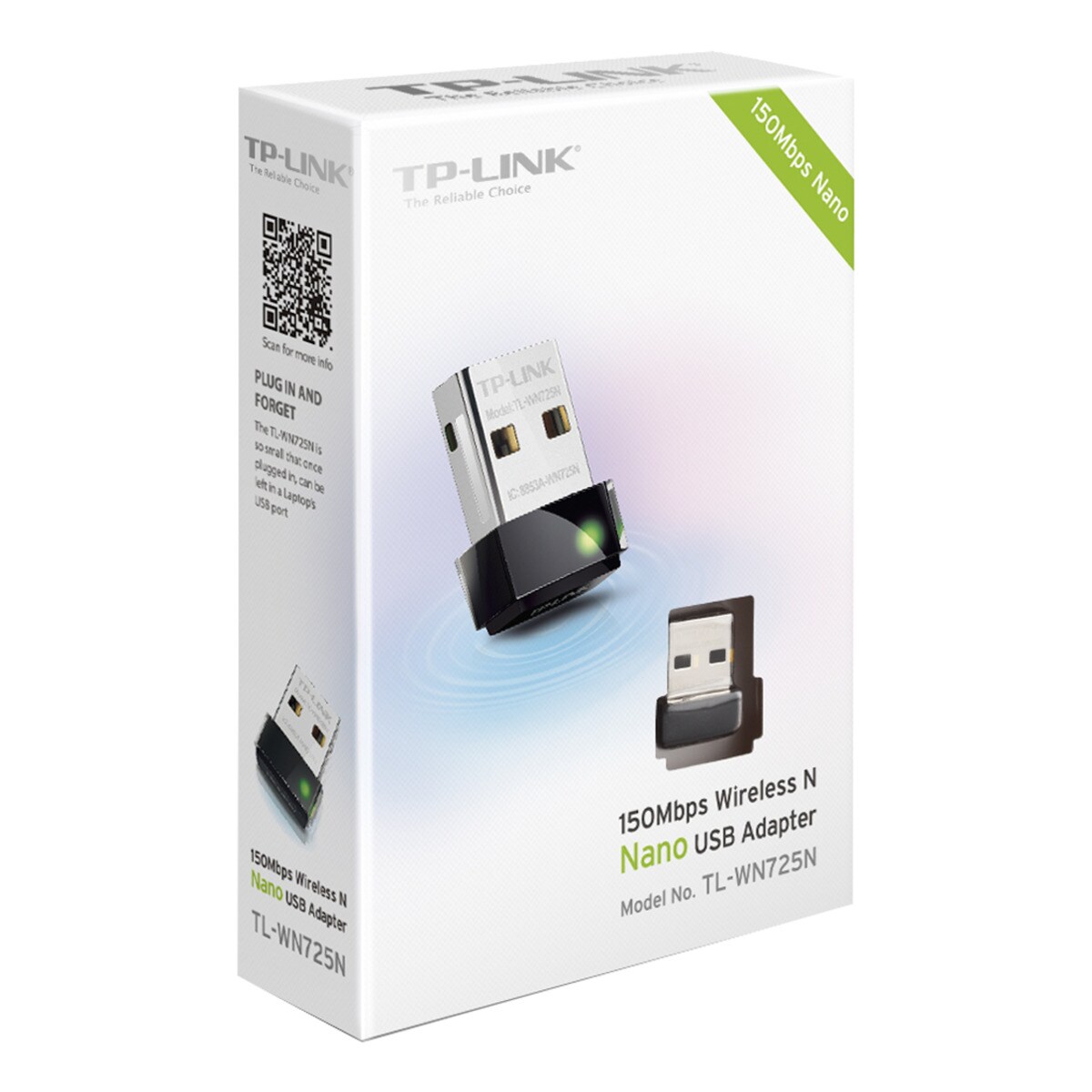 Adaptador TP-Link Nano N150 - USB, Wireless 5