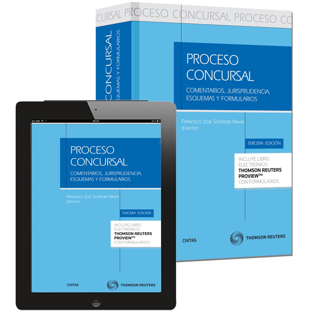 Imagem 0 de Proceso concursal (Papel + e-book): Comentarios, jurisprudencia, esquemas y formularios ( Incluye CD )