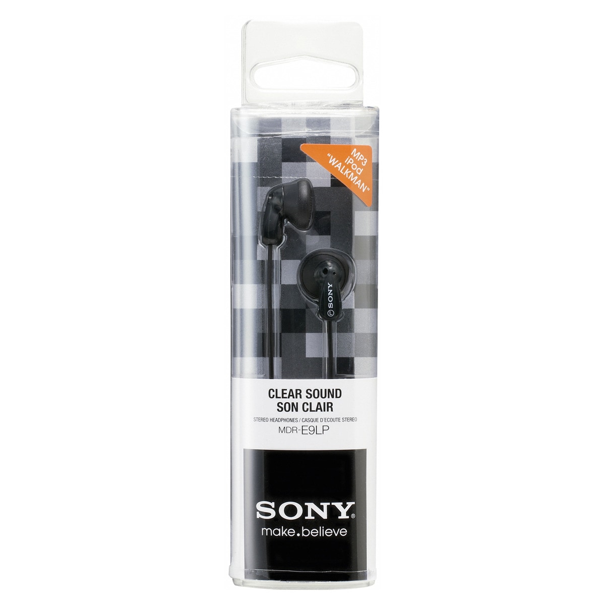 Sony MDR-E9LP Auriculares de botón Negro-2
