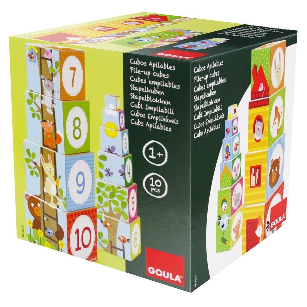 Blocos empilhaveis Floresta Goula 2