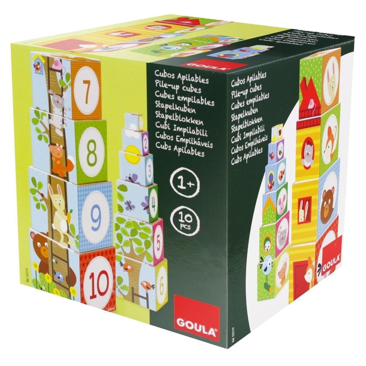 Blocos empilhaveis Floresta Goula 2