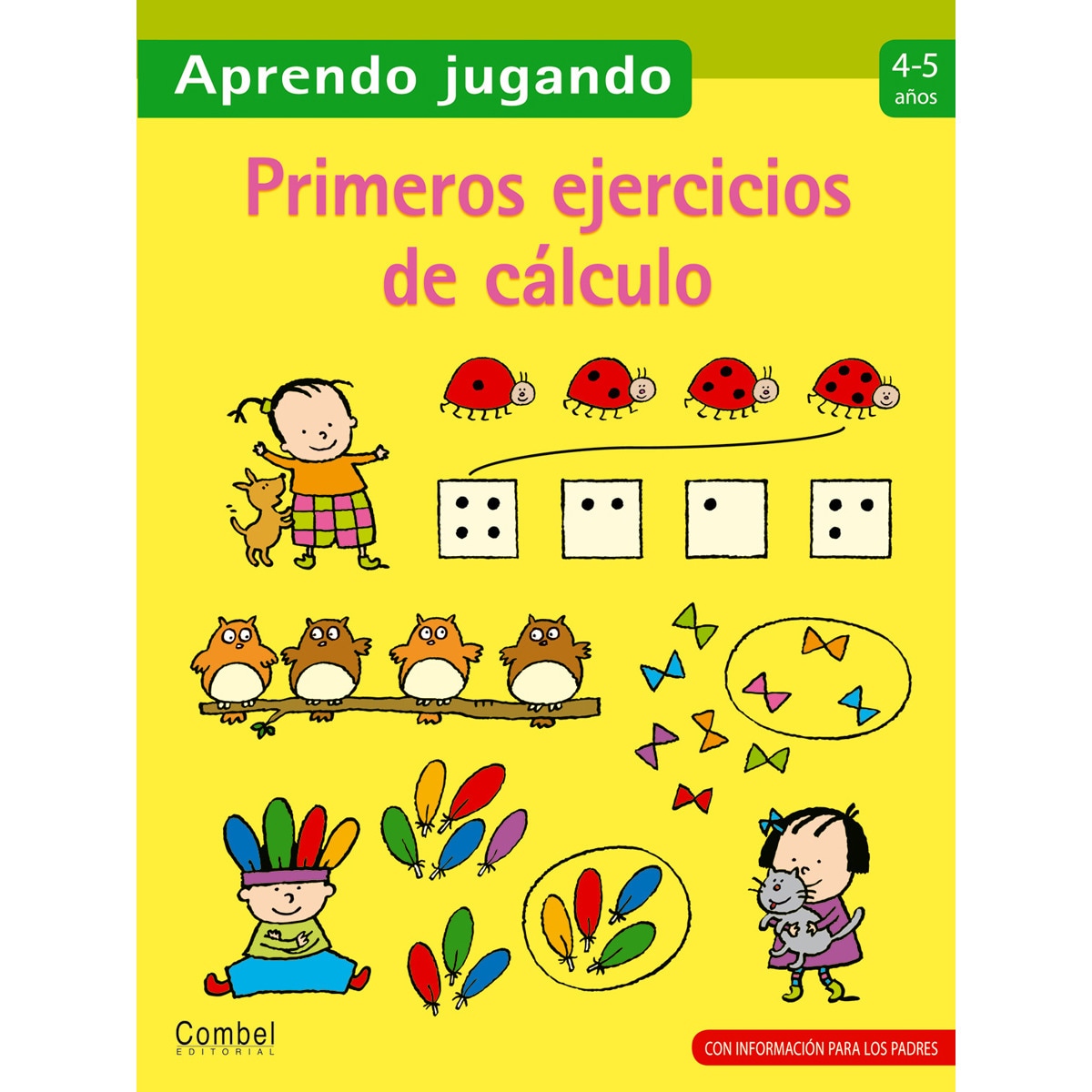 Primeros ejercicios de cálculo 4-5 años(Tapa blanda) 1