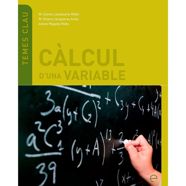 Imagem 0 de Cálcul d'una variable(Tapa blanda)