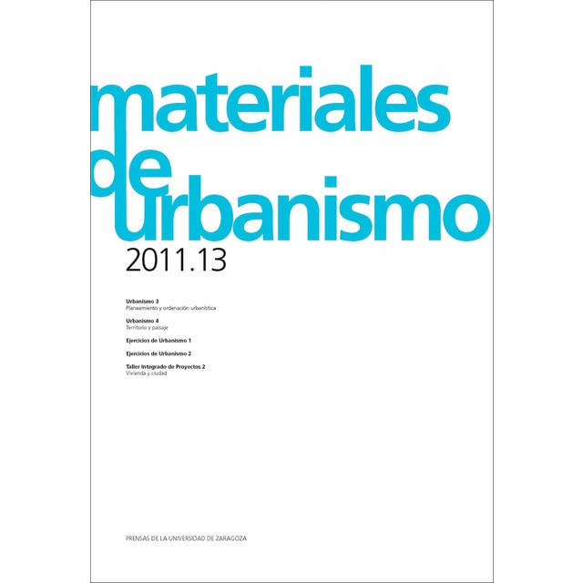 Imagem 0 de Materiales De Urbanismo 2011. 13