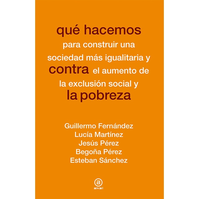 Qué Hacemos Contra La Pobreza 1