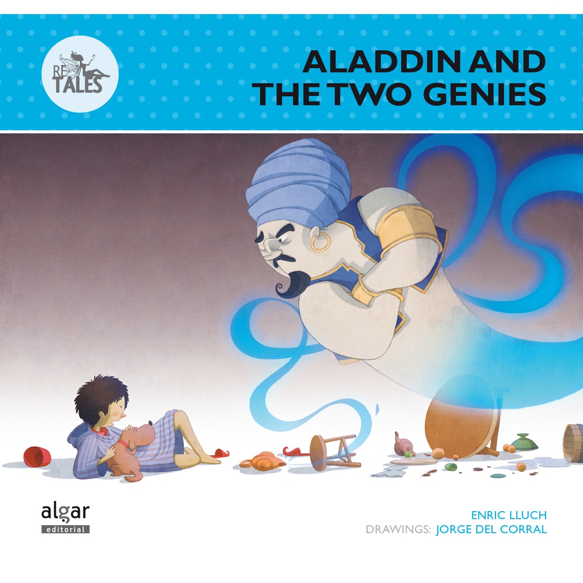 Aladdin and the Two Genies (Capa mole) 1
