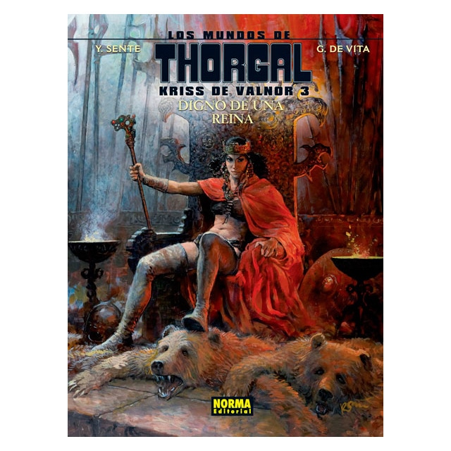 Imagem 0 de LOS MUNDOS DE THORGAL. KRISS DE VALNOR 3. DIGNO DE UNA REINA (Capa dura)