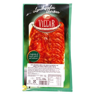 Chouriço Ibérico Baixo Teor em Sal em Fatias embalagem 45 g - Villar