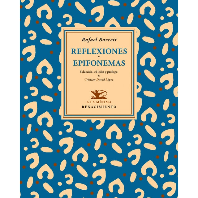 Imagen 0 de Reflexiones y epifonemas (Tapa blanda)