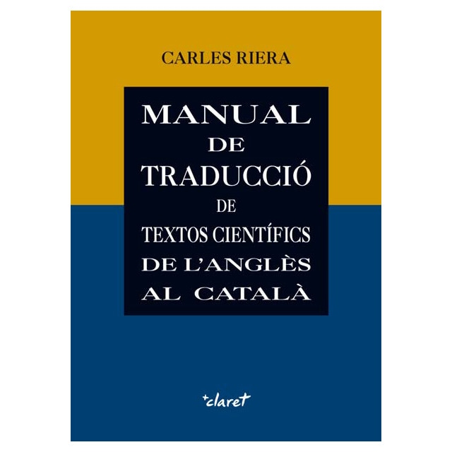 Imagem 0 de Manual De Traducció De Textos Científics De L'Anglès Al Català
