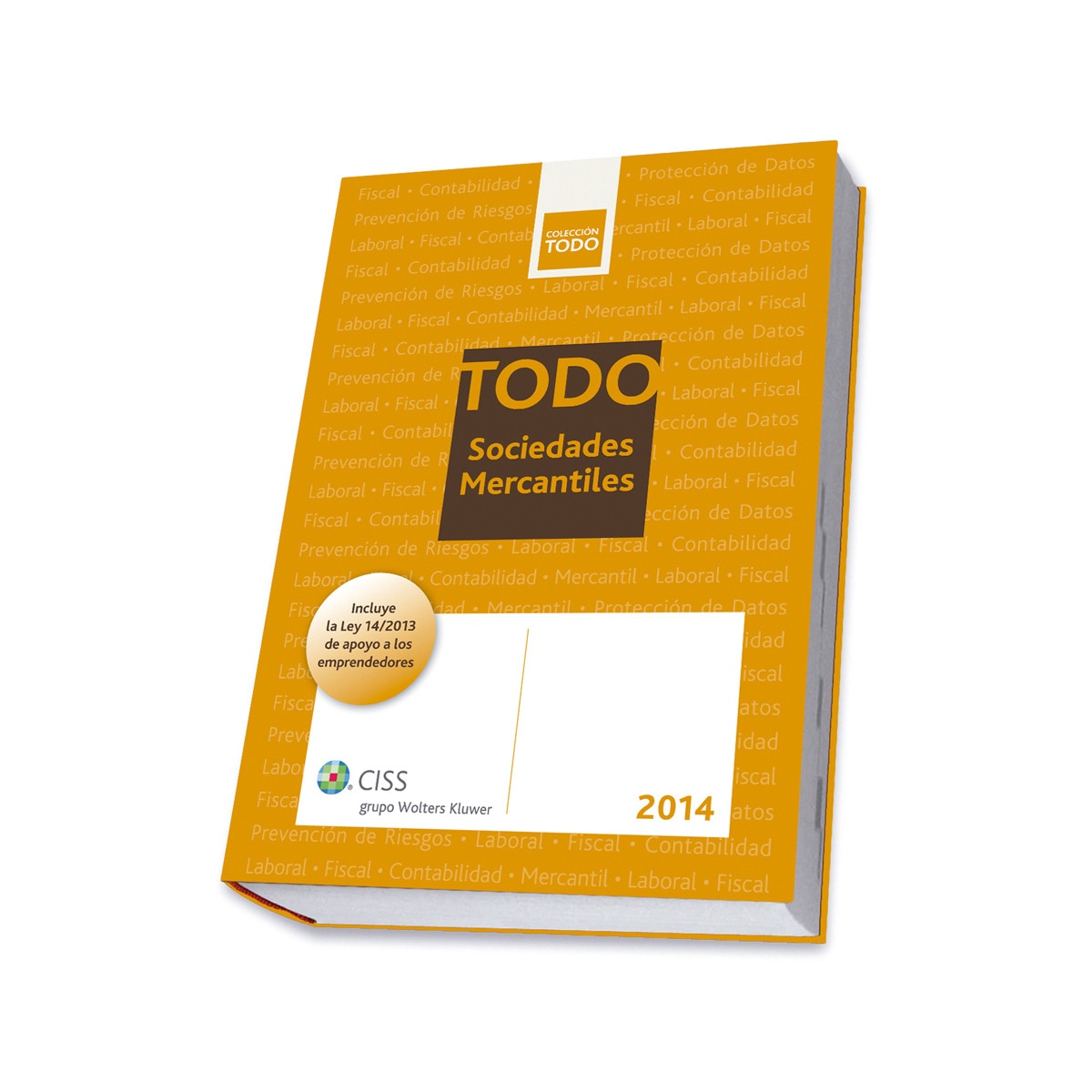 Imagem 0 de TODO Sociedades mercantiles 2014 (Capa mole)