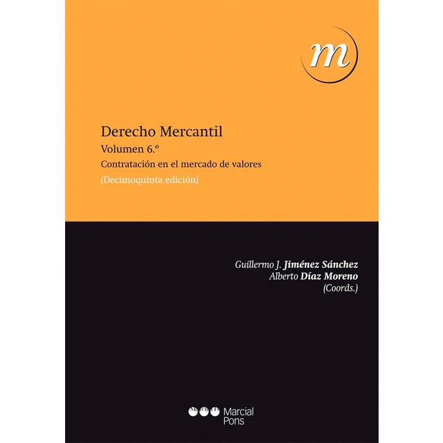 Imagem 0 de Derecho mercantil: Vol. 6: contratación en el mercado de valores(Tapa blanda)
