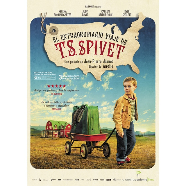 Imagen 0 de El extraoridinario viaje de T.S. Spivet (DVD)