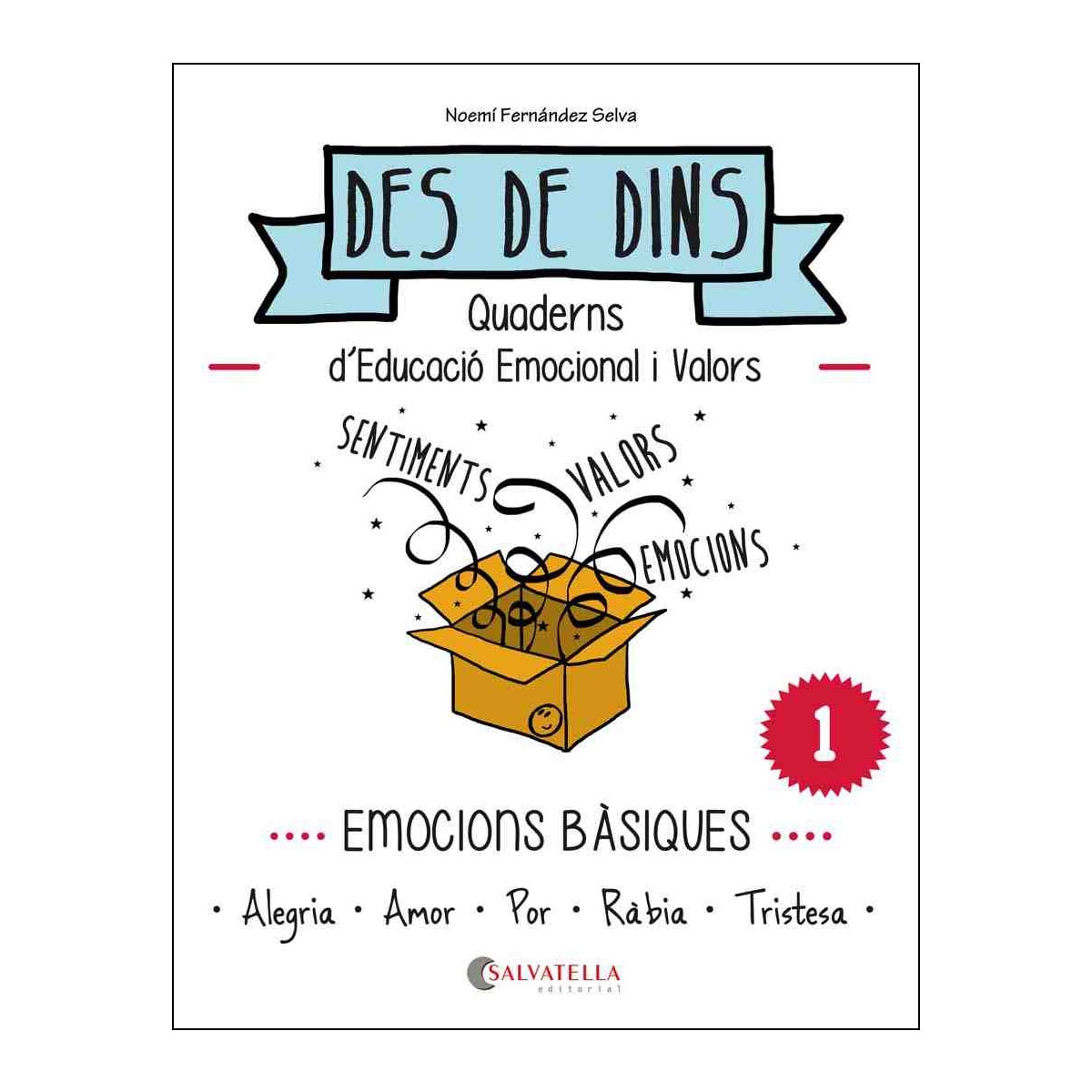 Imagem 0 de Emocions bàsiques: Des de dins 1 (Alegria-Amor-Por-Ràbia-Tristesa) (Capa mole)